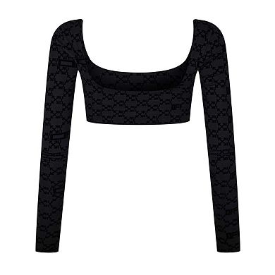 Off-White Womens/Ladies Nylon Crop Top