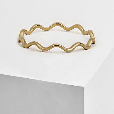 RICH Chunky Wide Cigar Band Ring