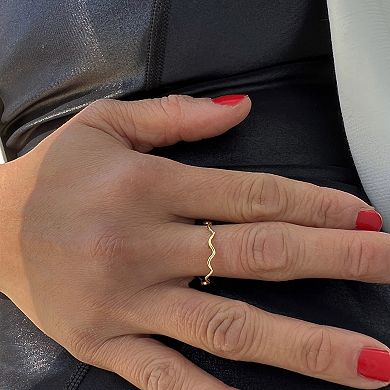 RICH Chunky Wide Cigar Band Ring