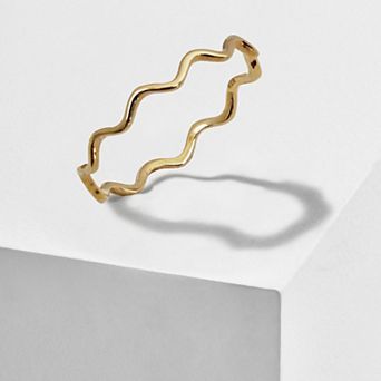RICH Chunky Wide Cigar Band Ring