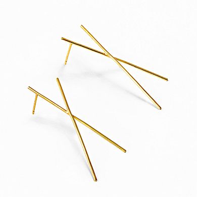 CHOPSTICK EARRINGS