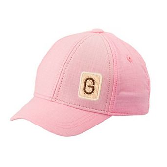 Toddler Girls Hat With Front Patch, Fits Ages 1 Year - 4 Years