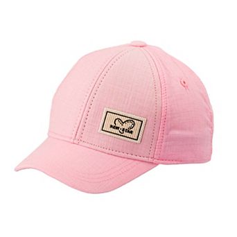 Toddler Girls Hat With Front Patch, Fits Ages 1 Year - 4 Years