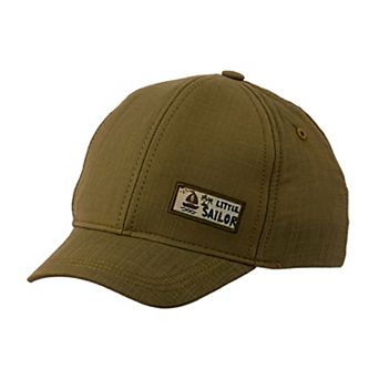 Toddler Boys Cap With Little Sailor Front Patch, Fits Ages 1 Year - 4 Years, 1 Pack Cap