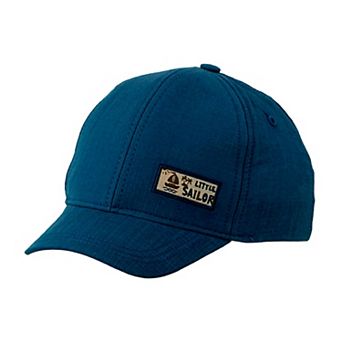 Toddler Boys Cap With Little Sailor Front Patch, Fits Ages 1 Year - 4 Years, 1 Pack Cap