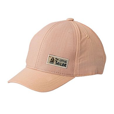 Toddler Boys Cap With Little Sailor Front Patch, Fits Ages 1 Year - 4 Years, 2 Pack Cap
