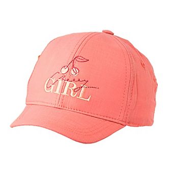 Toddler Girls Sun Protection Cap, Fits Ages 1 Year - 4 Years