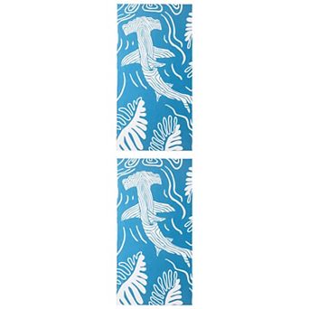 2 Packs Dolphin Print Beach Towel Sand Free Quick Dry Absorbent Towel for Beach Pool Travel 63"x31"