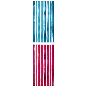 2 Packs Striped Beach Towel, Sand Free Lightweight Travel Towel, Quick Dry Towel for Beach 63" x 31"