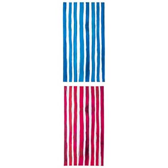 2 Packs Striped Beach Towel, Sand Free Lightweight Travel Towel, Quick Dry Towel for Beach 63" x 31"