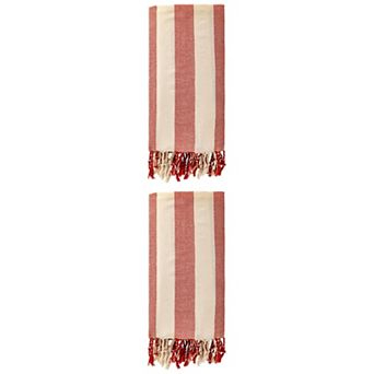 2 Packs Stripe Beach Towel, Lightweight, Absorbent and Quick Dry, Sand Free Towel 71" x 40"
