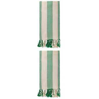 2 Packs Stripe Beach Towel, Lightweight, Absorbent and Quick Dry, Sand Free Towel for Swim 71" x 40"