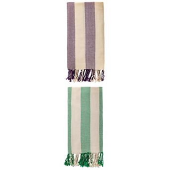 2 Packs Stripe Beach Towel, Lightweight, Absorbent and Quick Dry, Sand Free Towel for Swim 71" x 40"