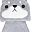 Greyshibainu White Cat