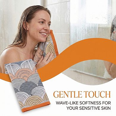 Boho Cotton Hand Towel Cute Pattern Soft Absorbent Bathroom Towel for Home 13"x29"