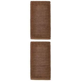 2 Packs Oversized Cotton Bath Towel Ultra Soft Highly Absorbent Solid Striped for Home 55" x 28"
