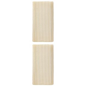 2 Packs Thick Coral Fleece Bath Towel, Soft Plush with Striped, Highly Absorbent Towel 55" x 28"
