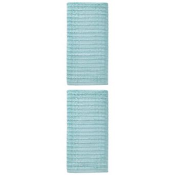 2 Packs Cotton Waffle Bath Towels Soft Absorbent Quick Dry Lightweight Shower Towel for Gym 55"x28"