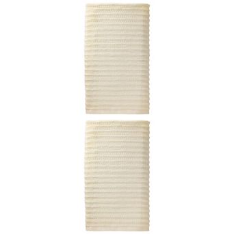 2 Packs Cotton Waffle Bath Towels Soft Absorbent Quick Dry Lightweight Shower Towel for Gym 55"x28"