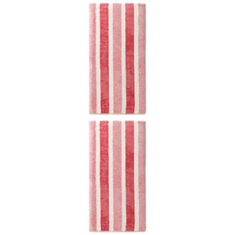 2 Packs Coral Fleece Bath Towel, Ultra Plush & Soft, Highly Absorbent Towel for Bathroom 71" x 35"