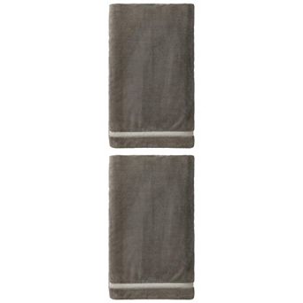 2 Packs Solid Coral Fleece Bath Towel Ultra Soft, Highly Absorbent, Quick Dry Towel 31"x63"