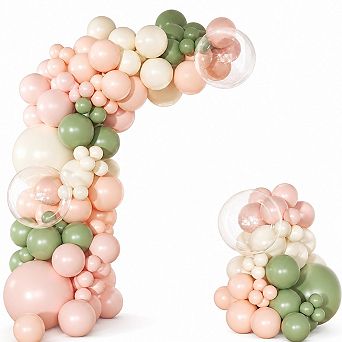 Dusty Pink Balloon Arch Kit