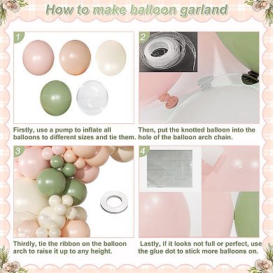 Dusty Pink Balloon Arch Kit