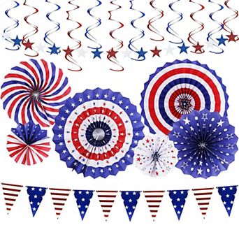 20 pc Patriotic Decor Set