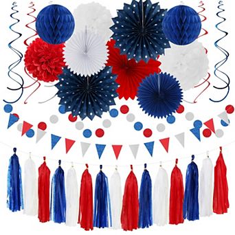 31 pc July 4th Party Decor