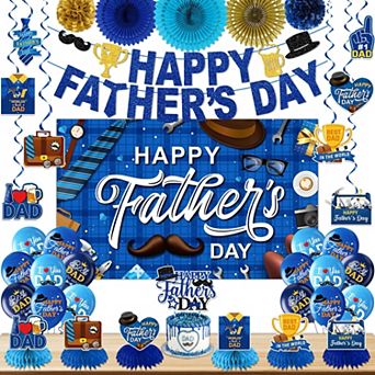 Fathers Day Party Decor Kit