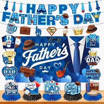 Happy Fathers Day Party Decor