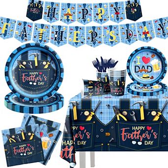 Father's Day Party Dinner Set
