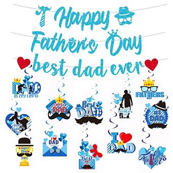 Father’s Day Blue Decor Kit