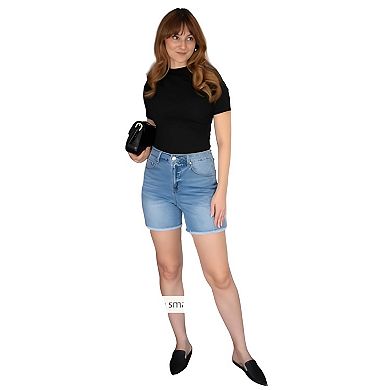 Women's Loose Fit Denim Shorts