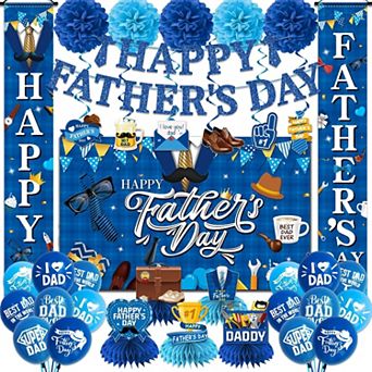 Fathers Day Party Decor Kit