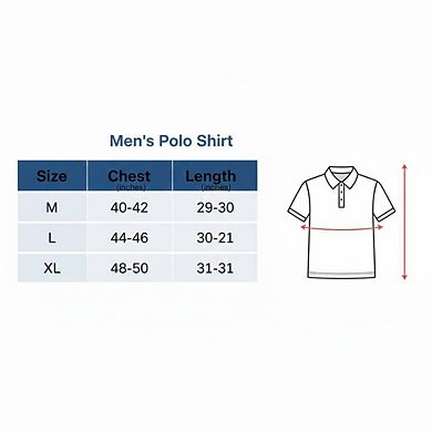 Men's Athletic Golf Polo Shirt