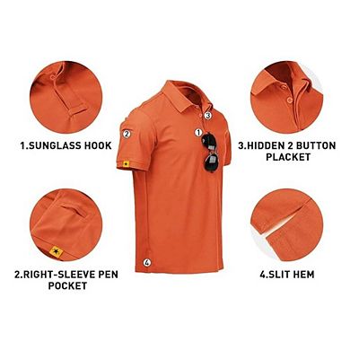 Men's Athletic Golf Polo Shirt