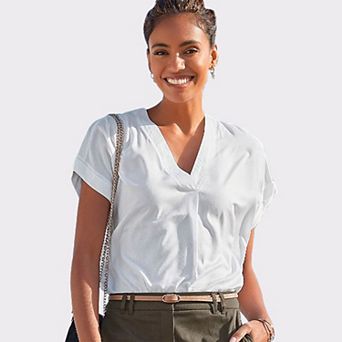Lascana Women's V-Neck Blouse