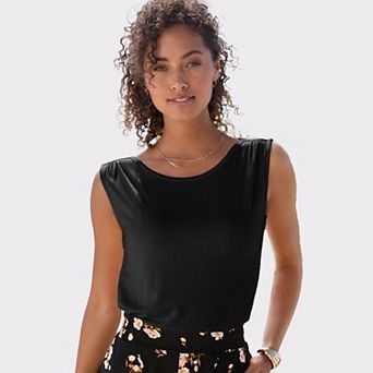 Lascana Women's Shoulder Detail Top
