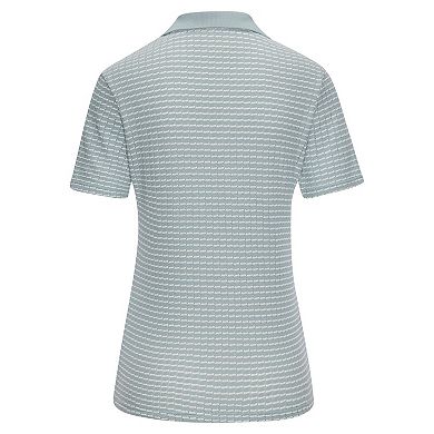Lascana Women's Textured Knit Polo Shirt