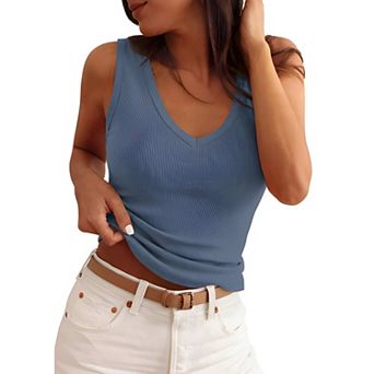 Basic Casual Sleeveless Top