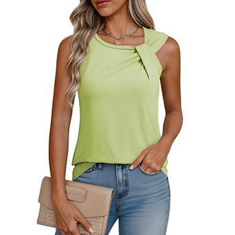 Basic Sleeveless Cotton Top