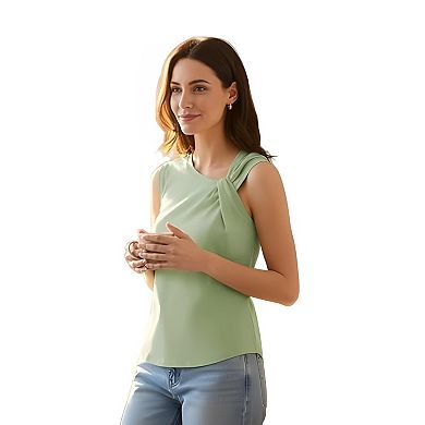 Basic Sleeveless Cotton Top