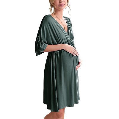 maternity dressing gown for hospital Angel Maternity Grace Maternity & Nursing Robe