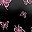 Black Pink Butterfly