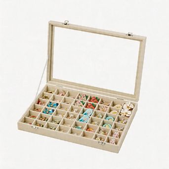 Splendid Frame 48 Grid Jewelry Tray