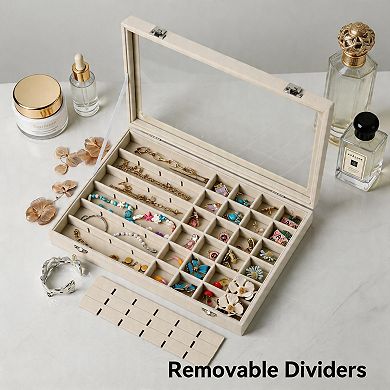 Splendid Frame 48 Grid Jewelry Tray