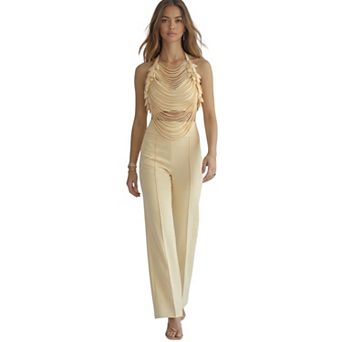 Akalia Aurelia High-Waisted Wide-Leg Trousers