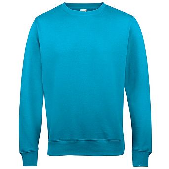 AWDis Just Hoods AWDis Unisex Crew Neck Plain Sweatshirt