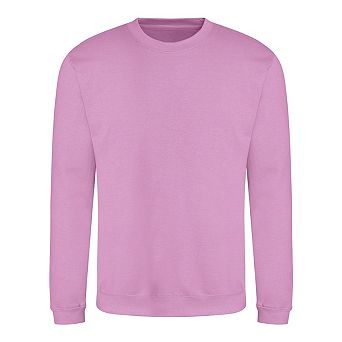 AWDis Just Hoods AWDis Unisex Crew Neck Plain Sweatshirt